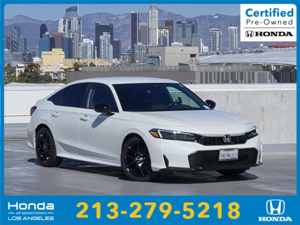 Certified 2024 Honda Civic EX Sedan