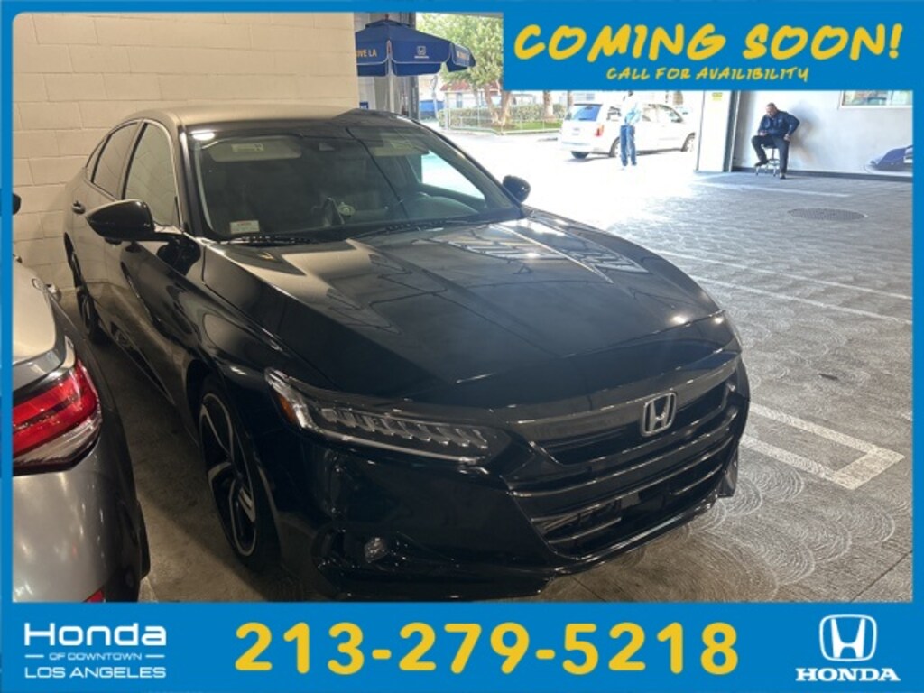 Used 2021 Honda Accord Sport SE 1.5T Sedan