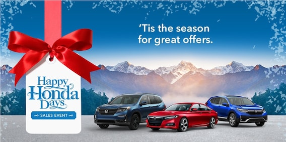 The Happy Honda Days Sales Event is Happening Now!