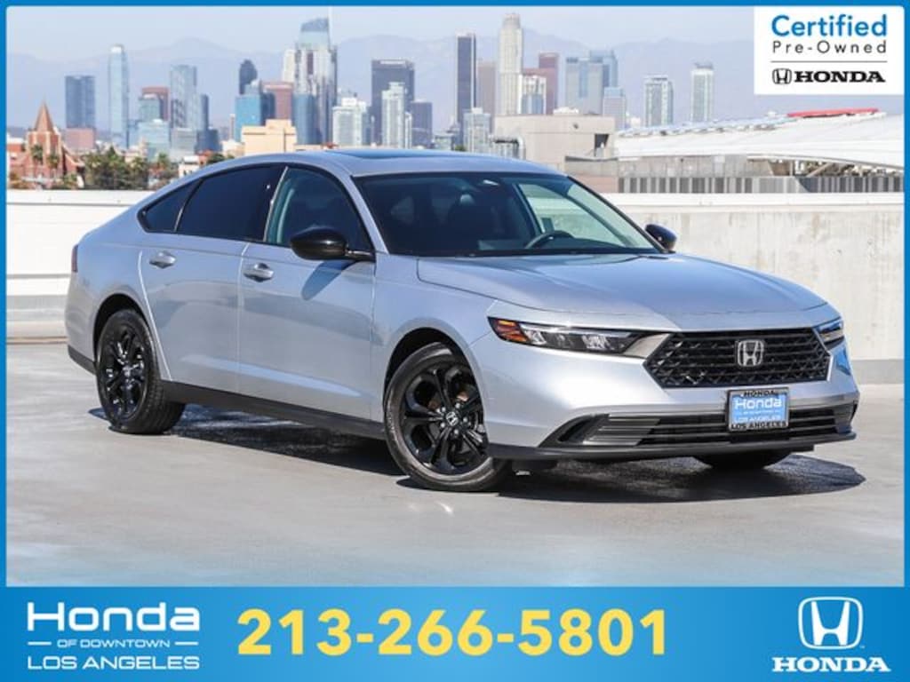 Certified 2025 Honda Accord SE Sedan