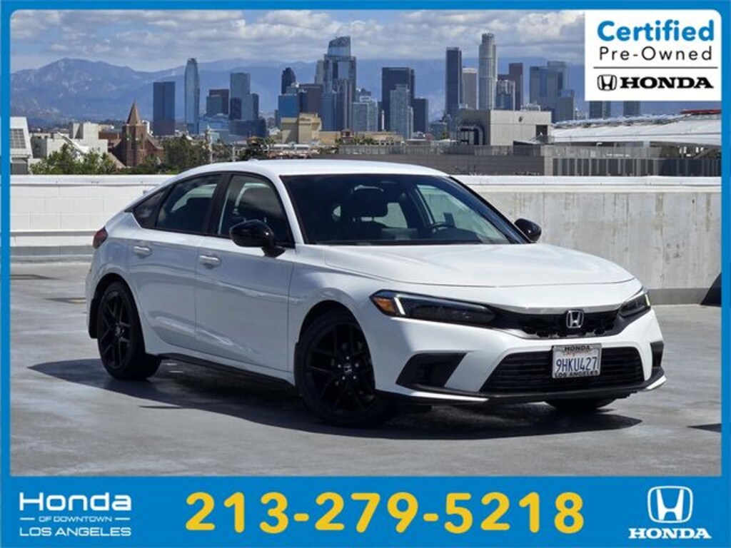 Certified 2023 Honda Civic Sport Hatchback