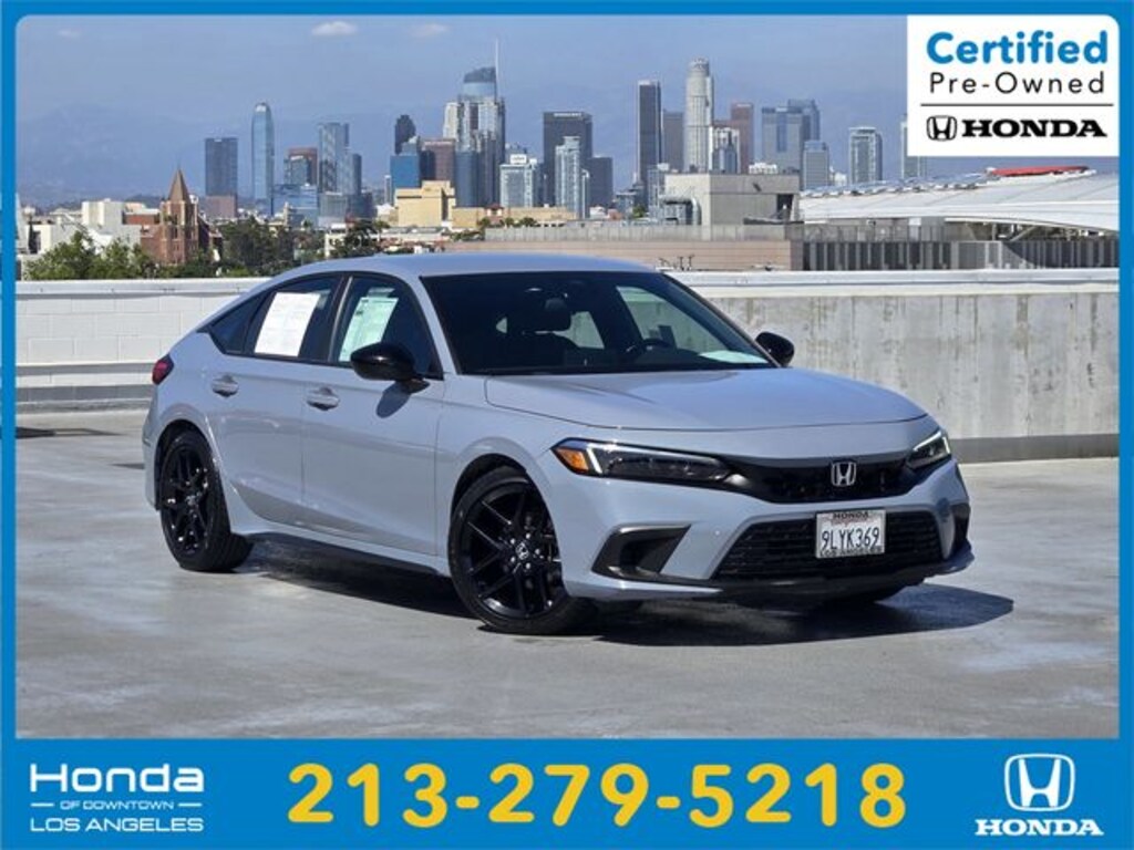 Certified 2024 Honda Civic Sport Hatchback