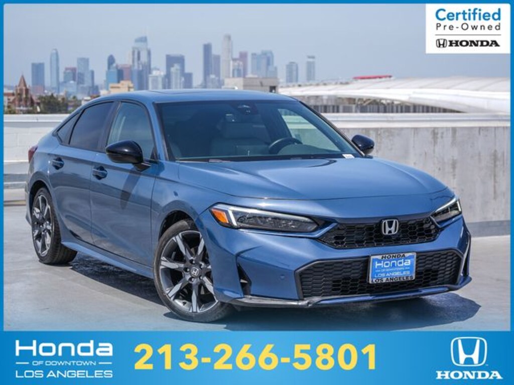 Certified 2025 Honda Civic Hybrid Sport Sedan