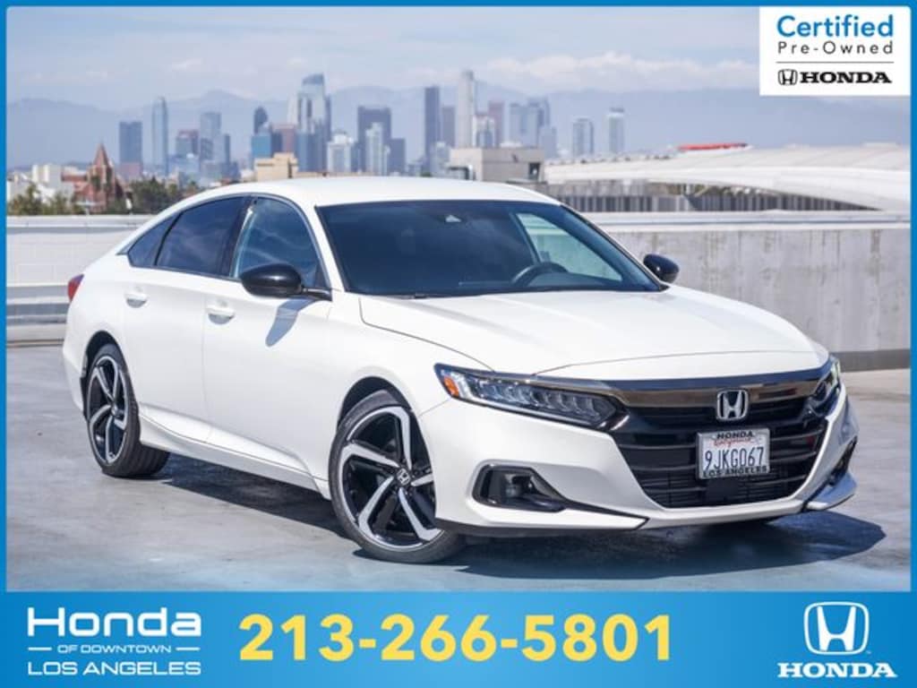 Certified 2022 Honda Accord Sport 1.5T Sedan