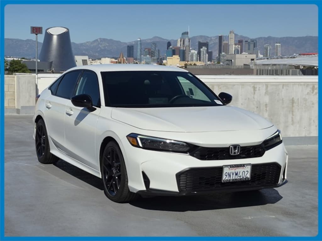 Certified 2025 Honda Civic Sport Sedan