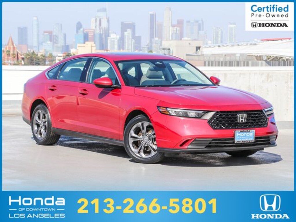 Certified 2023 Honda Accord EX Sedan