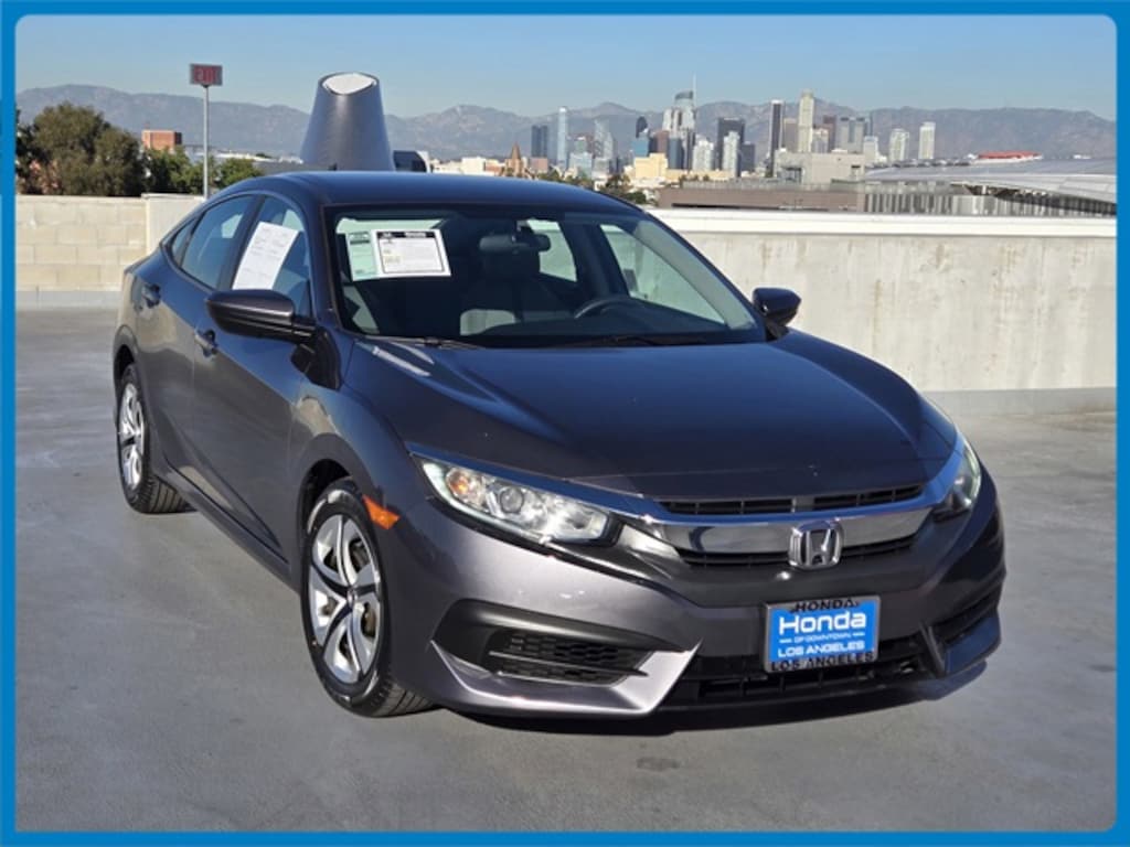 Certified 2017 Honda Civic LX Sedan