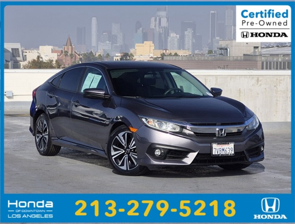 Certified 2016 Honda Civic EX-T Sedan
