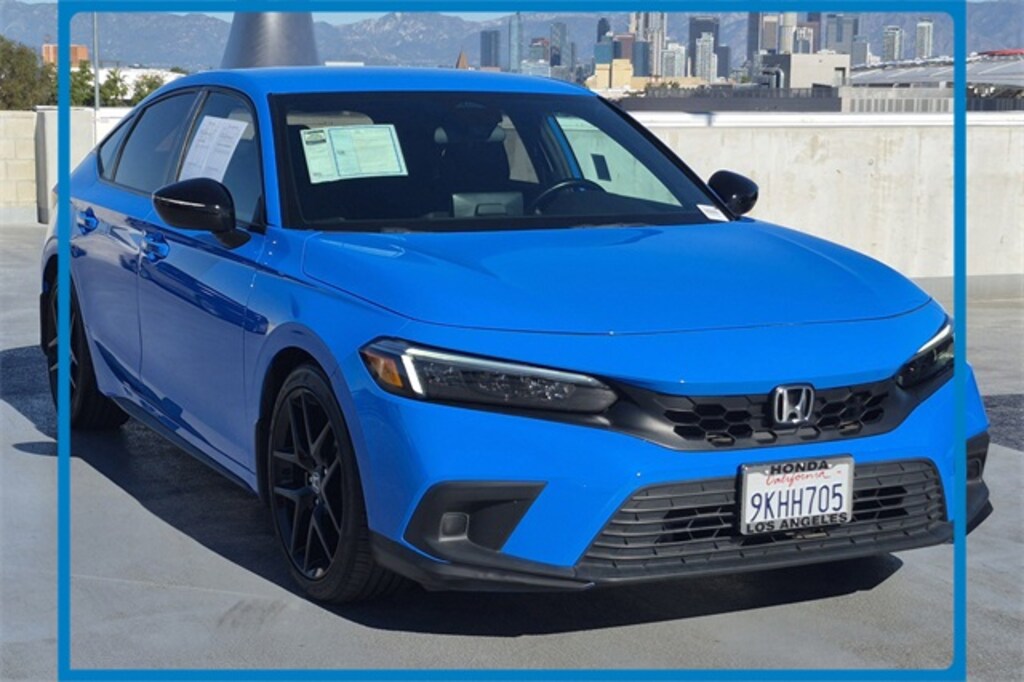 Certified 2024 Honda Civic Sport Hatchback