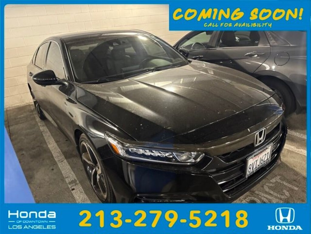 Certified 2020 Honda Accord Sport 1.5T Sedan