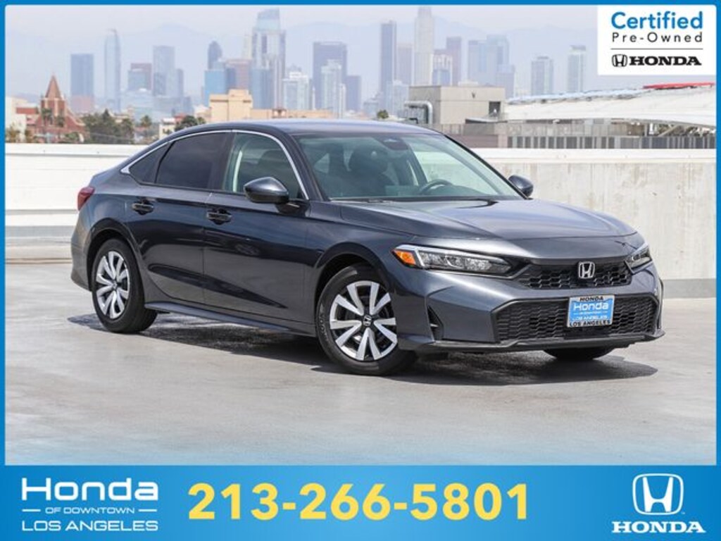 Used 2025 Honda Civic LX Sedan