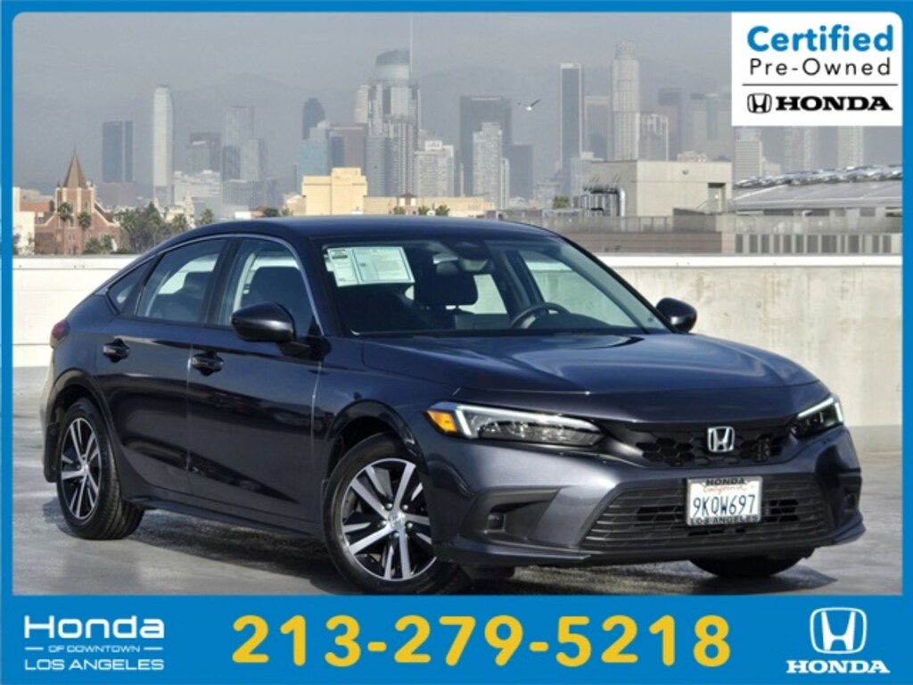 Certified 2024 Honda Civic LX Hatchback