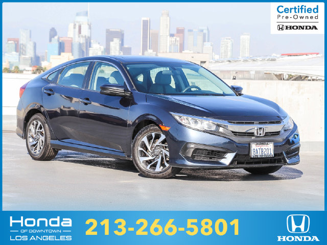 Certified 2017 Honda Civic EX Sedan