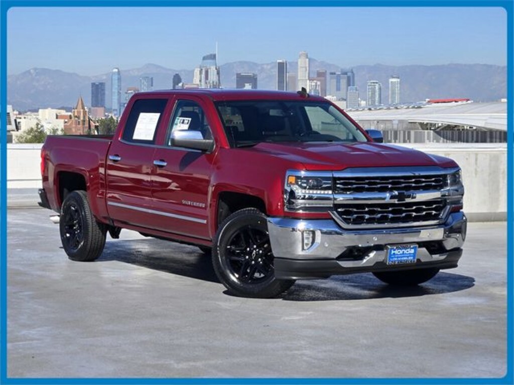 Used 2018 Chevrolet Silverado 1500 LTZ w/1LZ Truck Crew Cab