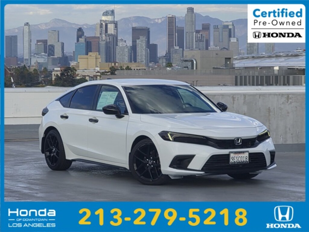 Certified 2023 Honda Civic Sport Hatchback