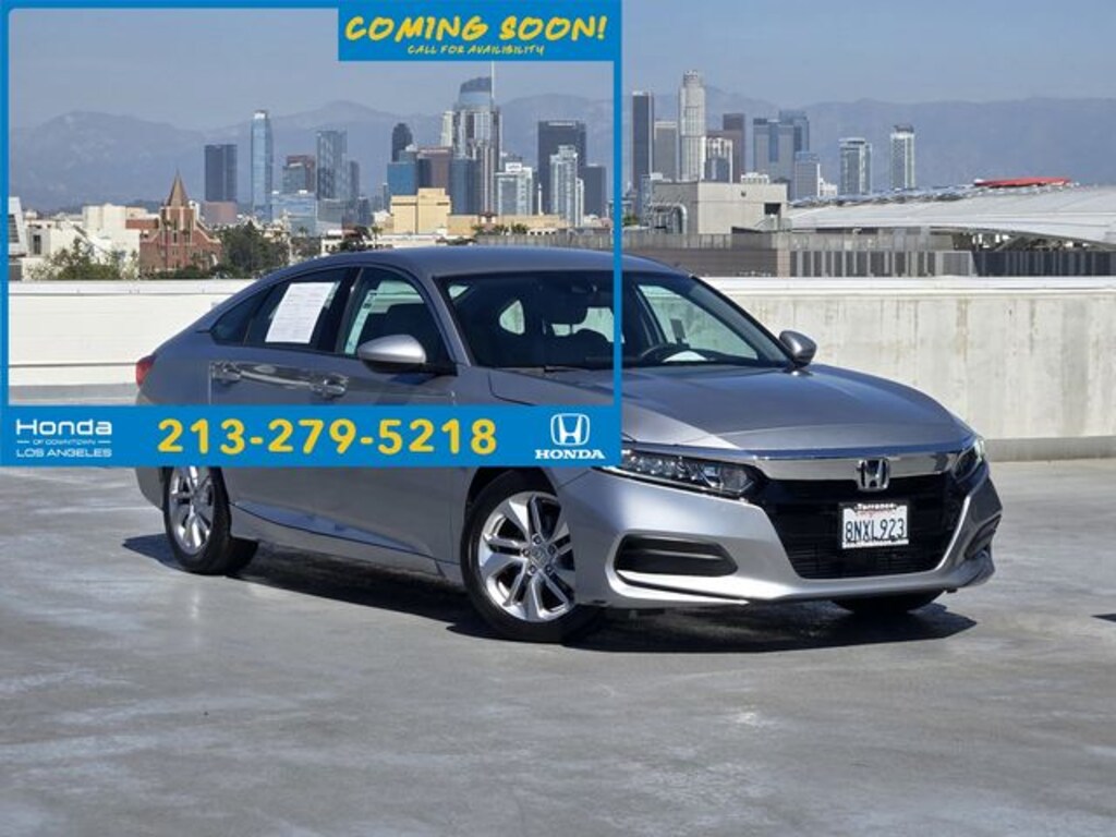 Certified 2019 Honda Accord LX Sedan