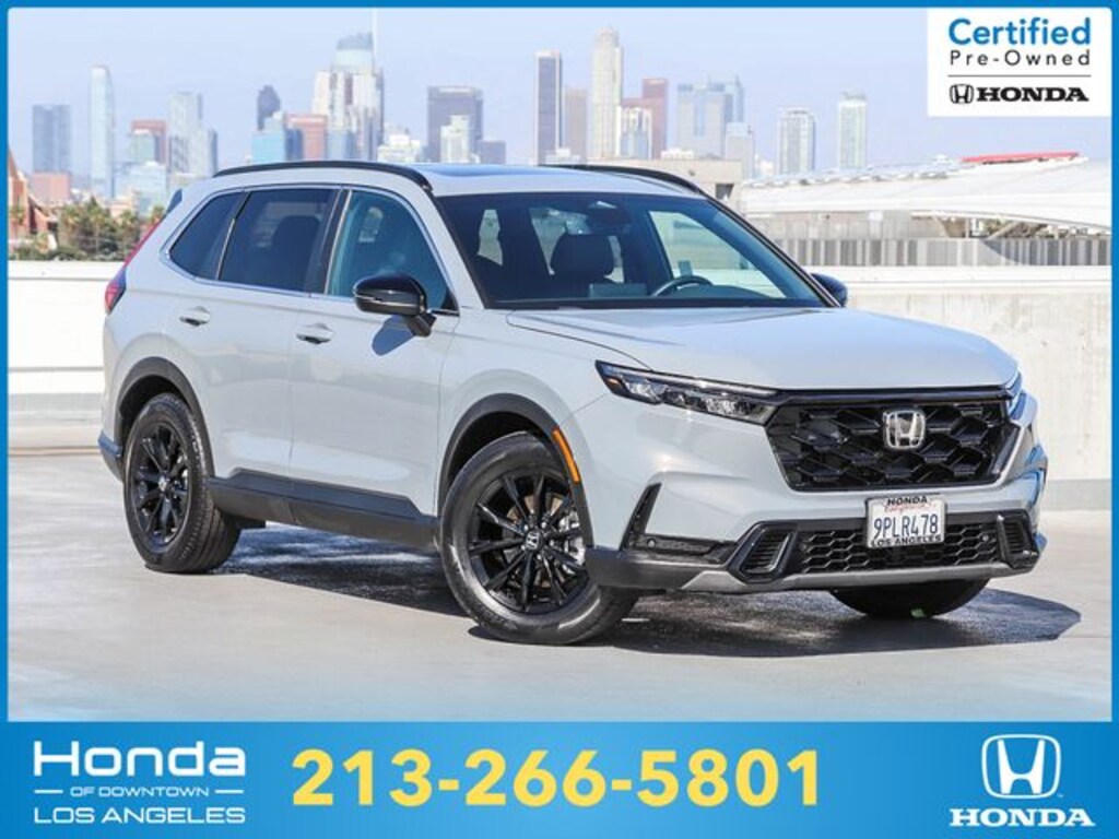 Certified 2025 Honda CR-V Hybrid Sport-L SUV