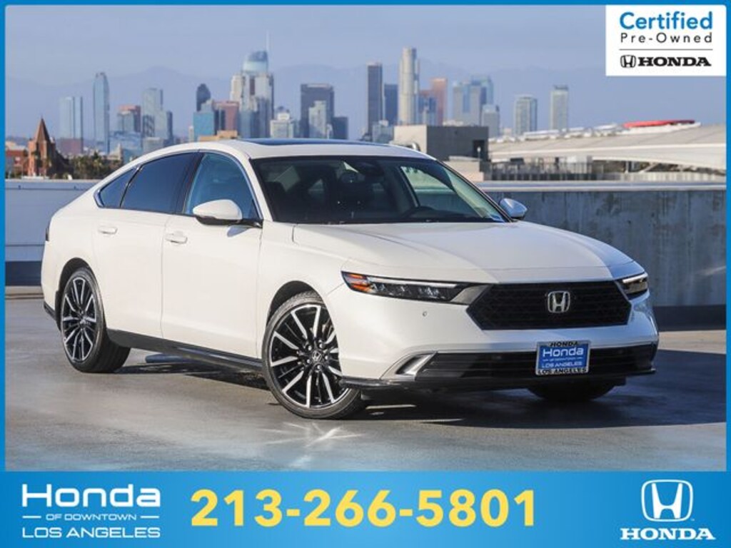 Certified 2024 Honda Accord Hybrid Touring Sedan