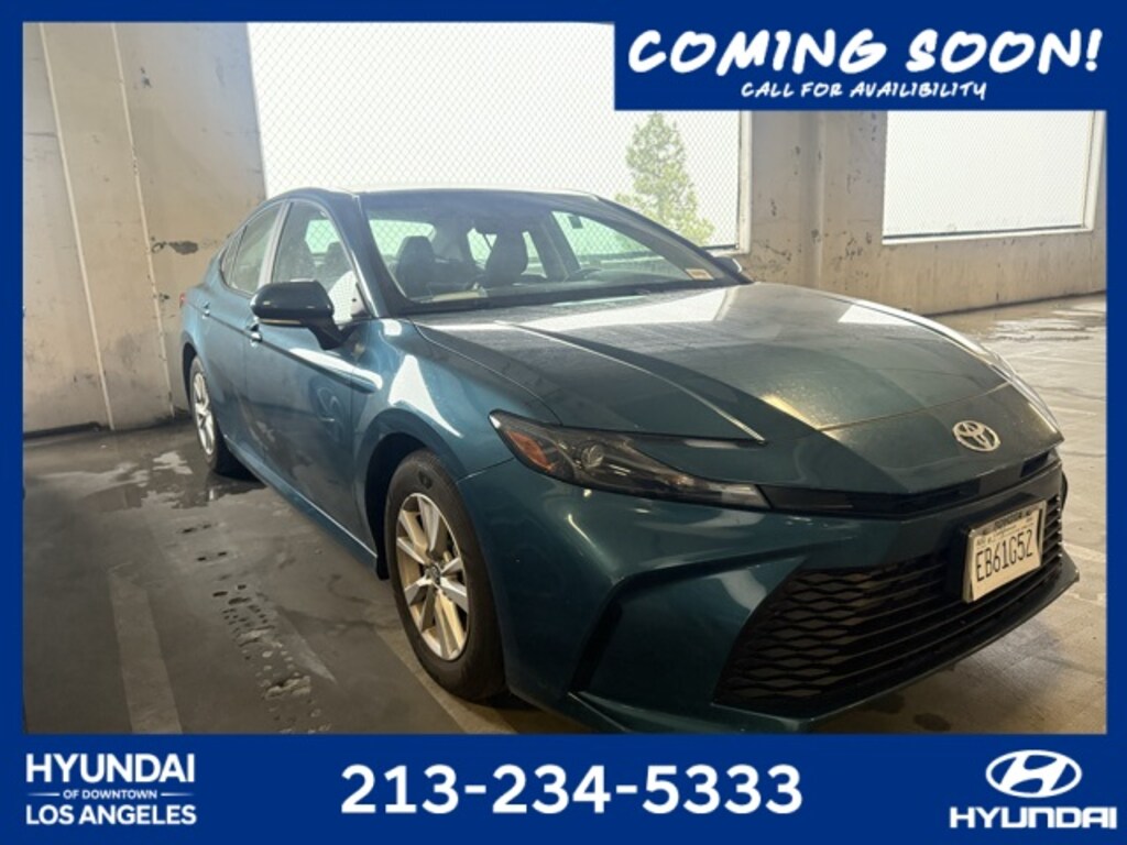 Used 2025 Toyota Camry LE Sedan