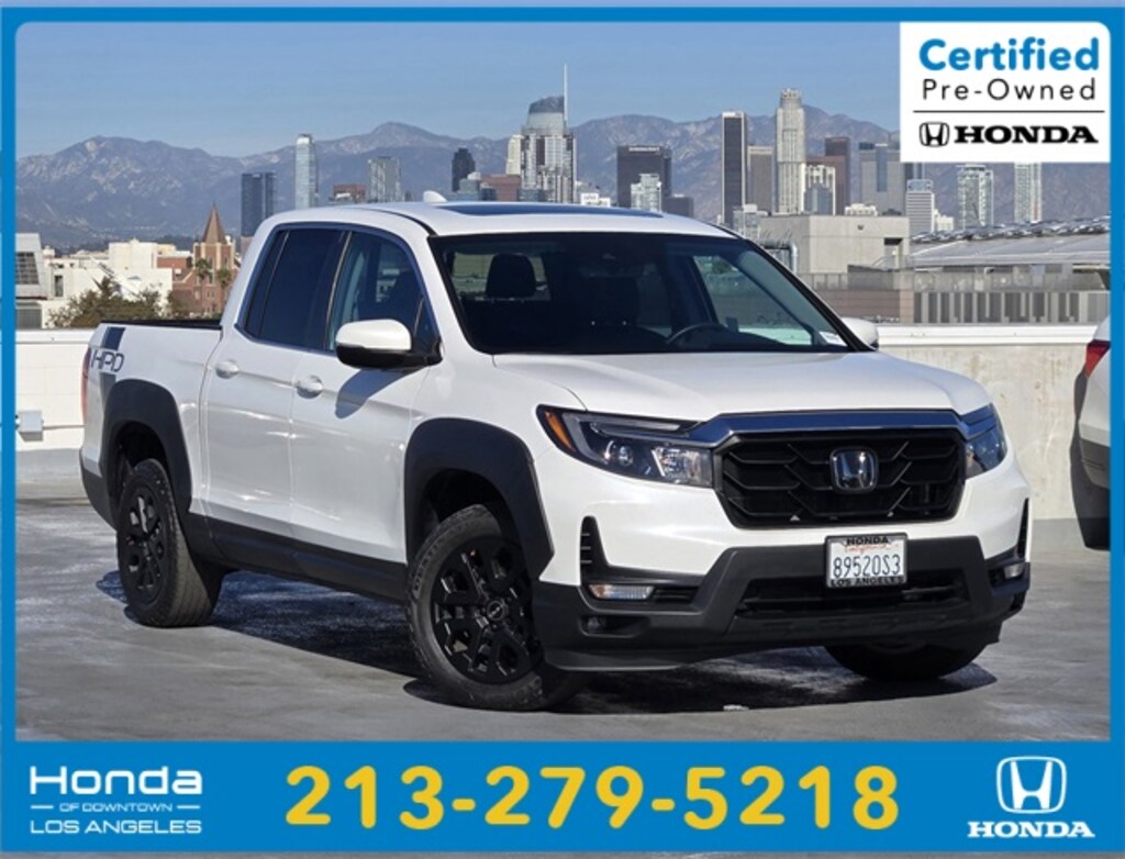 Certified 2023 Honda Ridgeline RTL Truck Crew Cab
