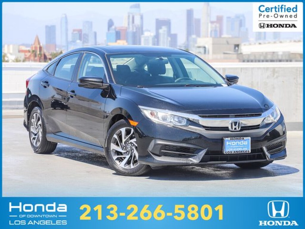 Certified 2017 Honda Civic EX Sedan