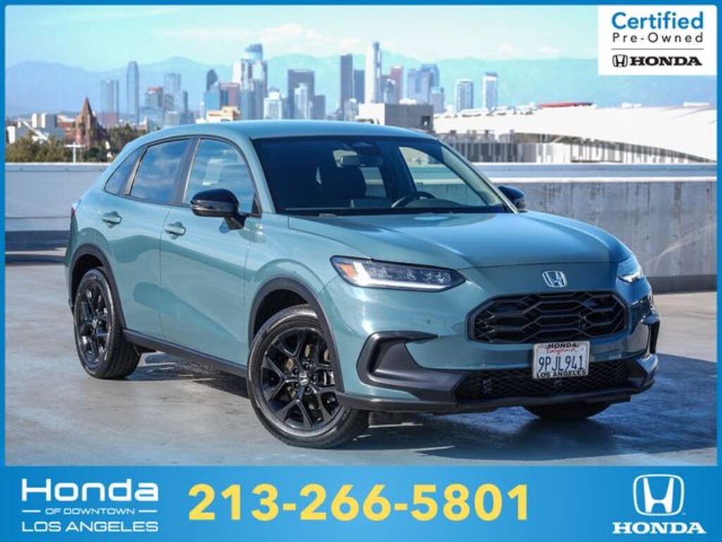 Certified 2025 Honda HR-V Sport SUV