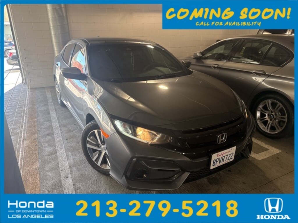 Used 2020 Honda Civic LX Hatchback
