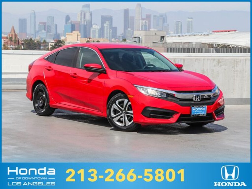 Certified 2016 Honda Civic LX Sedan