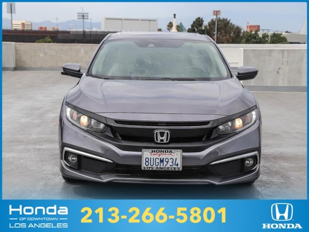 Certified 2020 Honda Civic EX Sedan