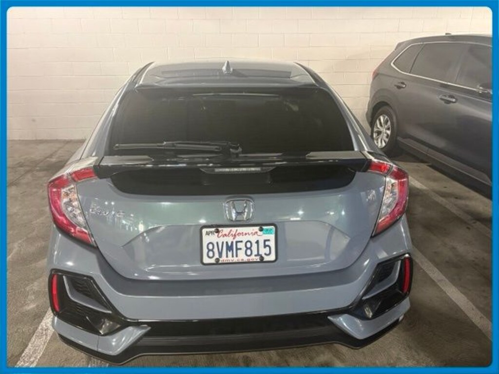 Certified 2021 Honda Civic EX Hatchback