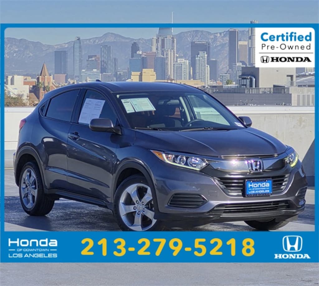Certified 2021 Honda HR-V LX 2WD SUV