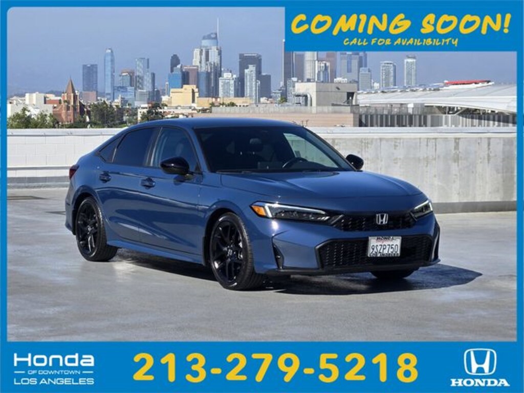Certified 2025 Honda Civic Sport Sedan