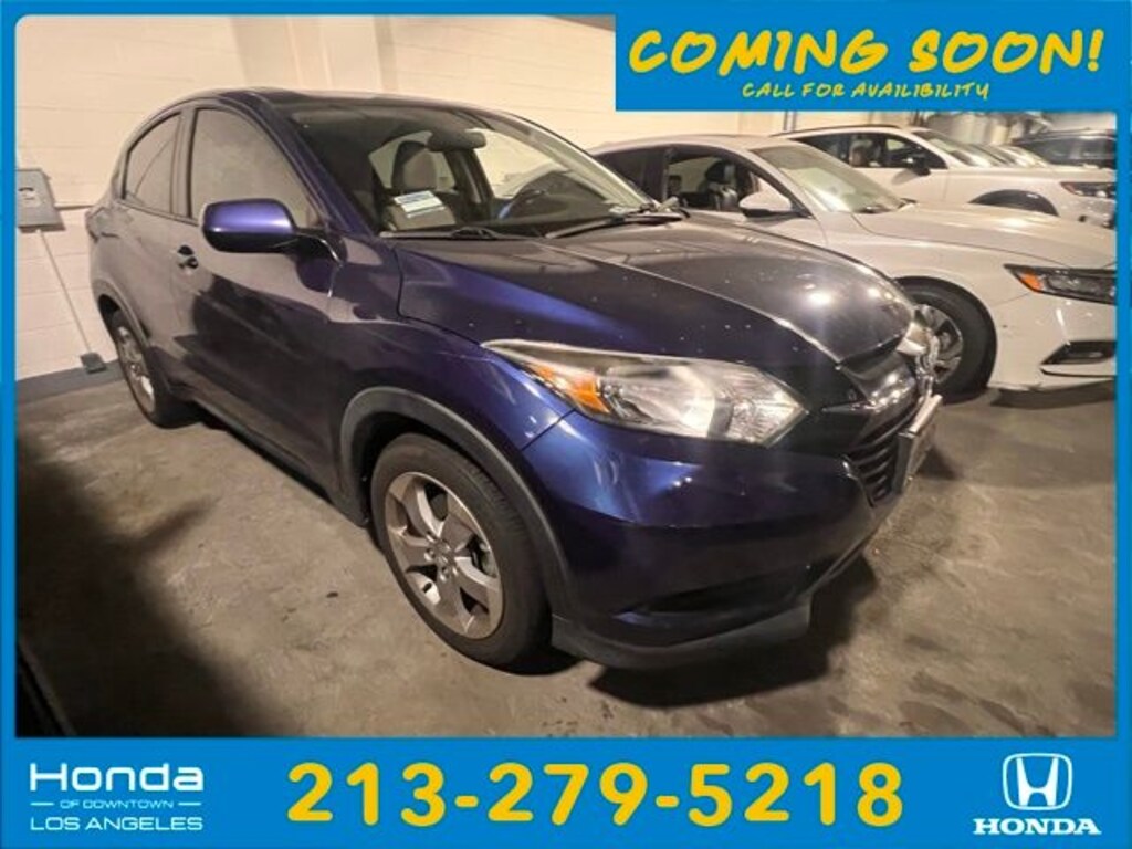 Used 2016 Honda HR-V LX FWD SUV