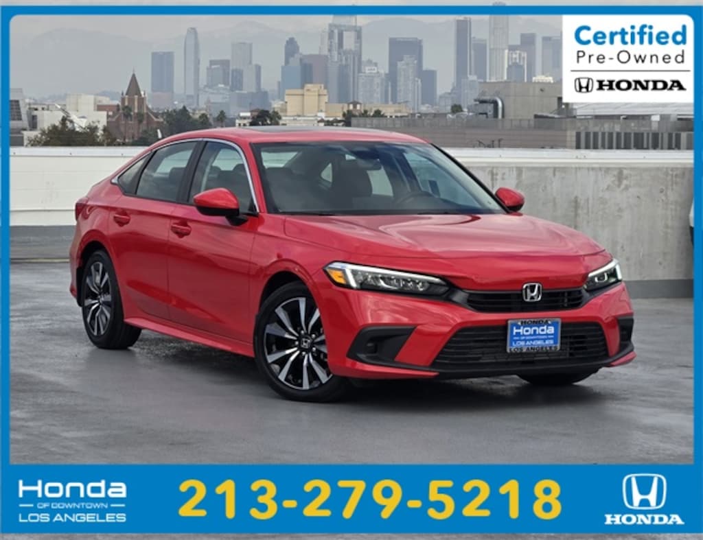 Certified 2024 Honda Civic EX Sedan