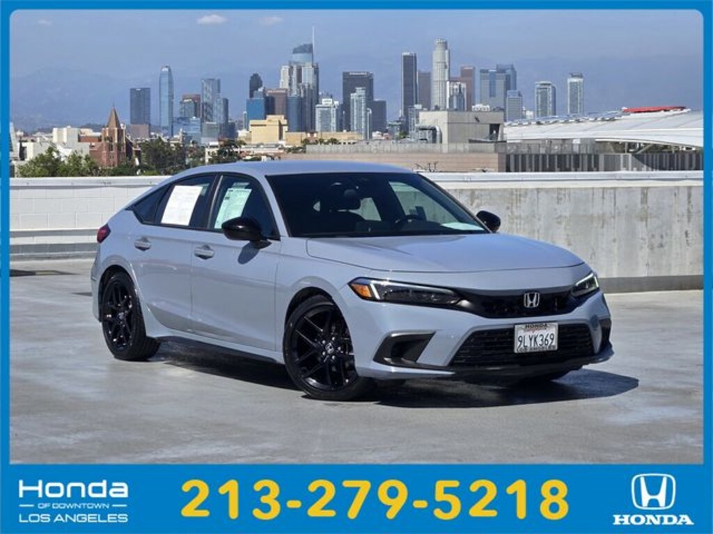 Certified 2024 Honda Civic Sport Hatchback