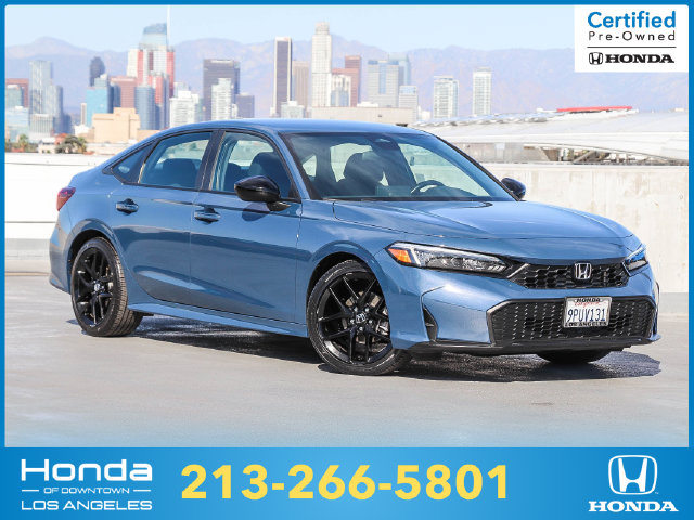 Certified 2025 Honda Civic Sport Sedan