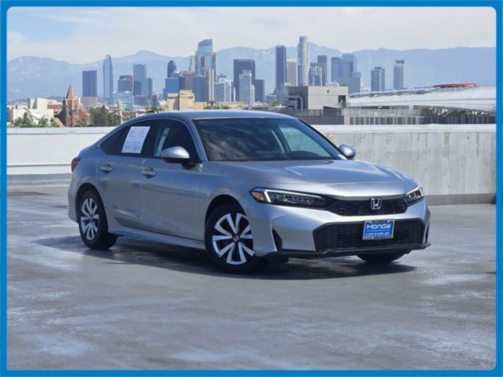 Certified 2025 Honda Civic LX Sedan