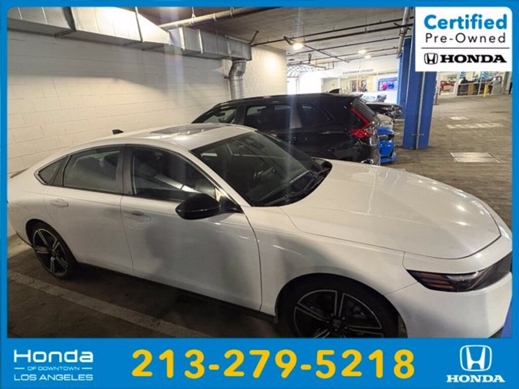 Certified 2024 Honda Accord Hybrid Sport Sedan