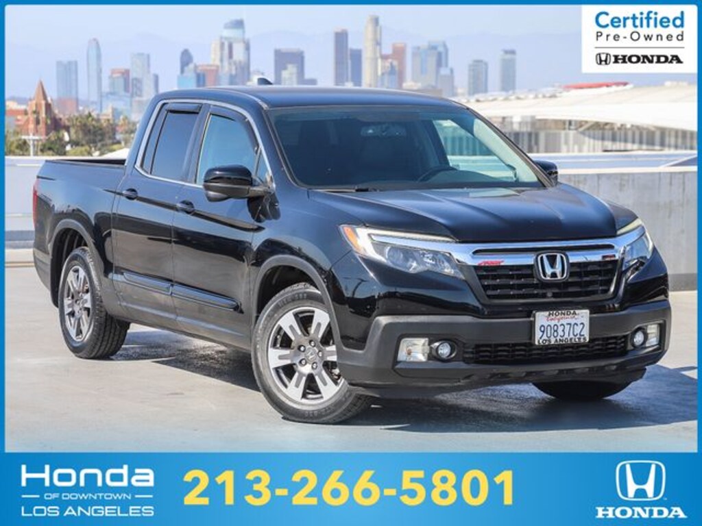 Certified 2017 Honda Ridgeline RTL-T FWD Truck Crew Cab