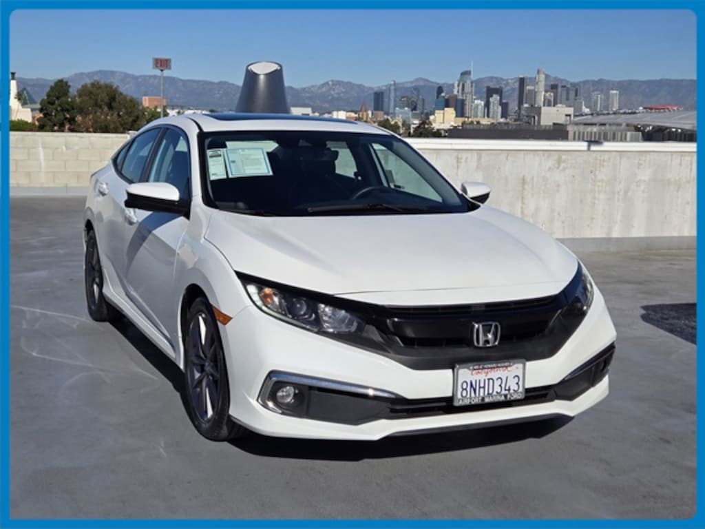 Certified 2019 Honda Civic EX-L Sedan