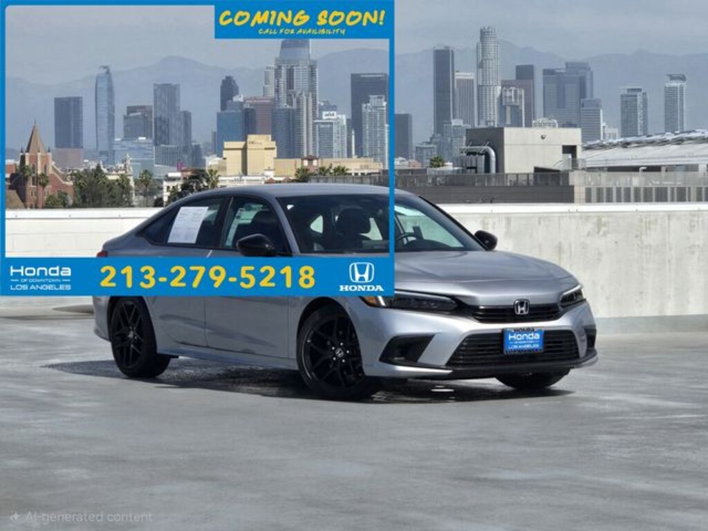 Certified 2023 Honda Civic Sport Sedan