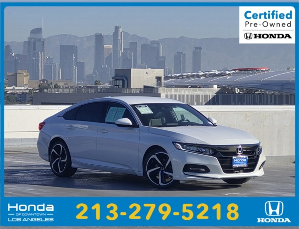 Certified 2020 Honda Accord Sport 1.5T Sedan