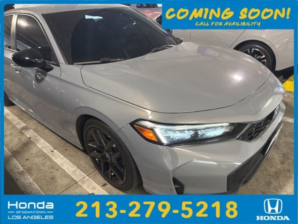 Certified 2025 Honda Civic Sport Sedan