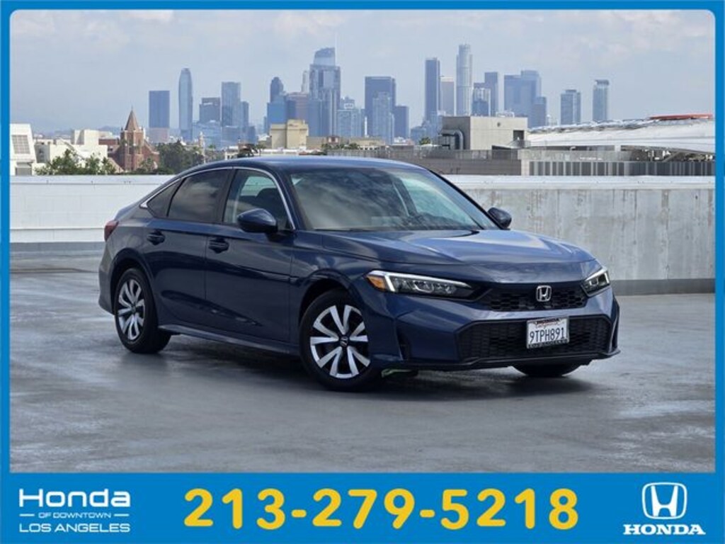 Certified 2025 Honda Civic LX Sedan