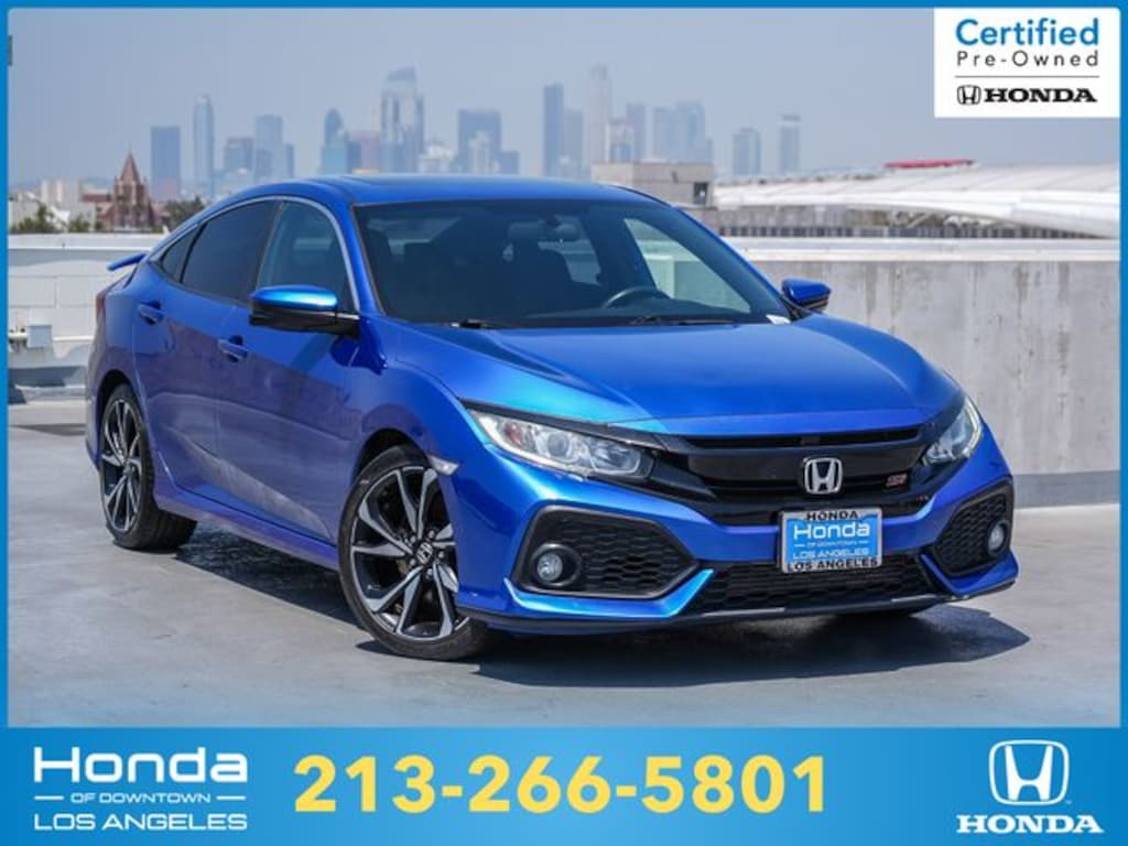Certified 2019 Honda Civic Si Sedan