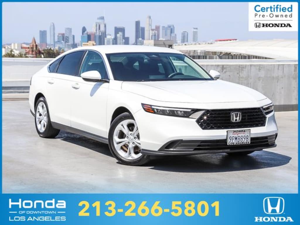 Certified 2024 Honda Accord LX Sedan