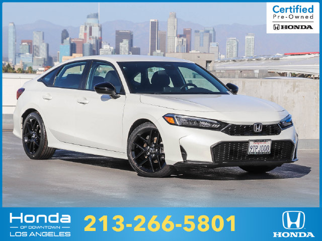 Certified 2025 Honda Civic Sport Sedan