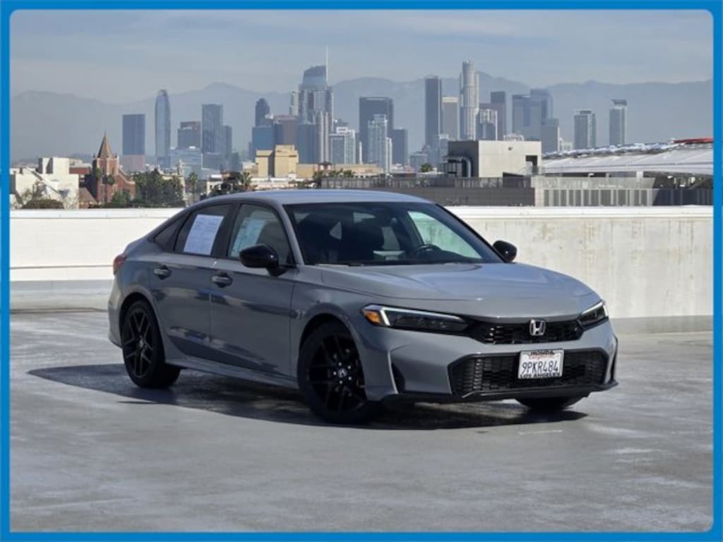 Certified 2025 Honda Civic Sport Sedan