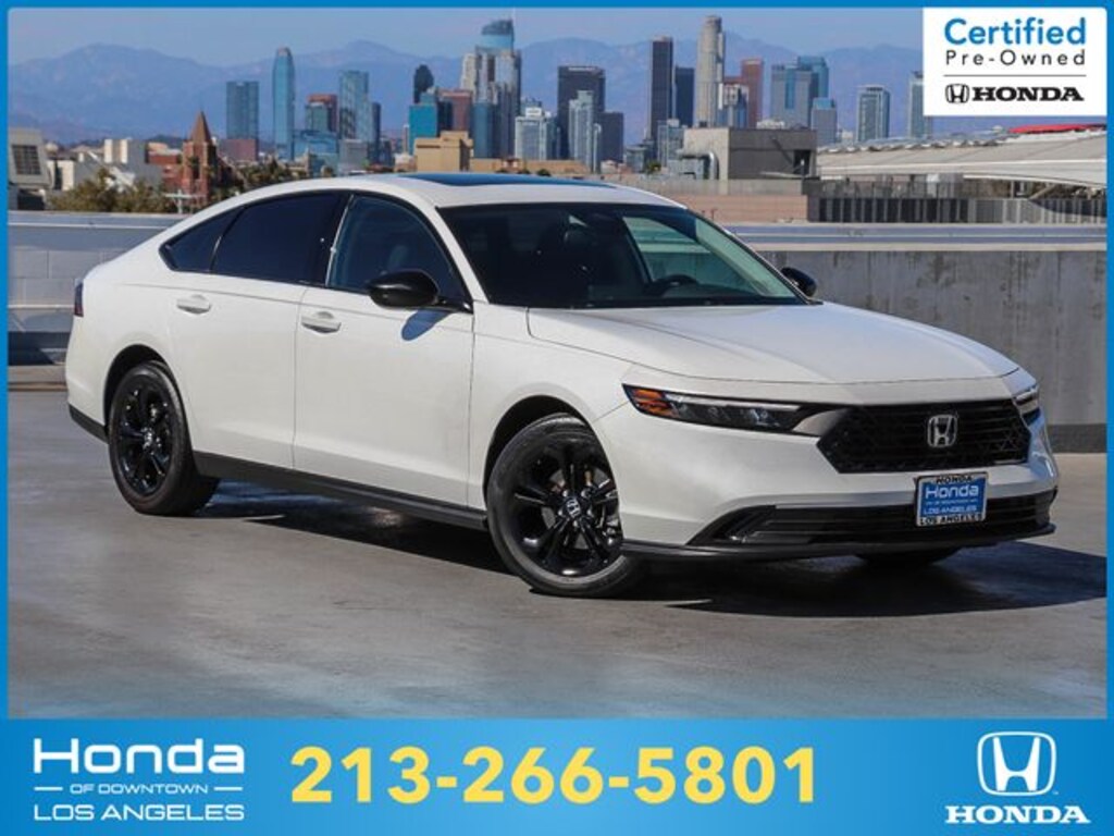 Certified 2025 Honda Accord SE Sedan