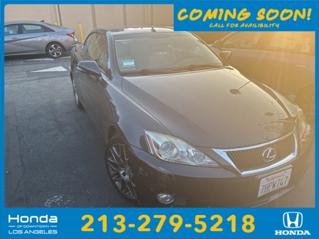 Used 2010 Lexus IS 350C Base Convertible